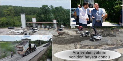 Terme Kendi Asfaltını Üretiyor